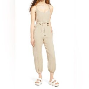 Women’s WAYF Cotton Linen Jumpsuit, Sz. M